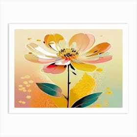 Flower Painting 1 Art Print