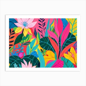 Tropical Jungle Art Print