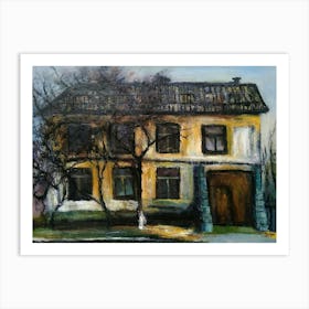 House On The Street Art Print