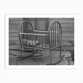 Cradle On William Mcdermott Farm Near Anthon, Iowa By Russell Lee Art Print