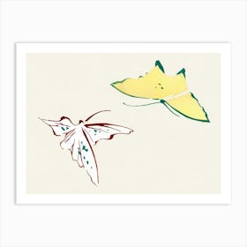 Abstract Butterfly, Cho Senshu Art Print