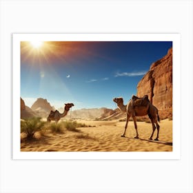 Desert Art Print