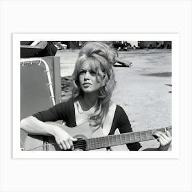 French Actor Brigitte Bardot Art Print