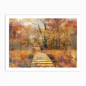 Autumn Path 8 Art Print