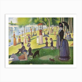 Georges Seurat S The Outer Harbor (1888), Georges Seurat Art Print