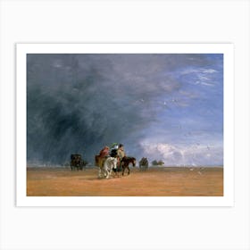 Crossing The Sands (1848), David Cox Art Print