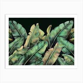 Banana Leaves 1 Art Print