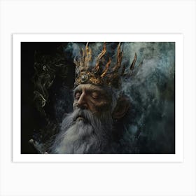 King Of Smoke - Top Smoker Art Print