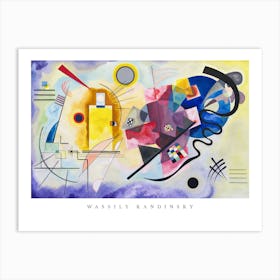 Wassily Kandinsky Abstrat Cubism Art Painting Poster Art Print