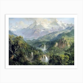 Mountain Landscape 35 Art Print