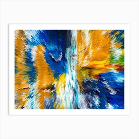 Acrylic Extruded Painting 110 Art Print