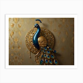 Peacock Wall Art Art Print