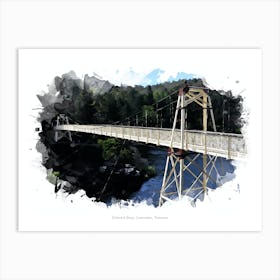 Cataract Gorge, Launceston, Tasmania Art Print