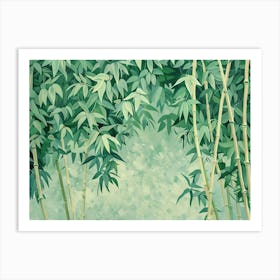 Bamboo Forest 6 Art Print