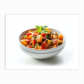 Vegetable Stew In A Bowl 17 Art Print