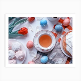 Easter Table 16 Art Print