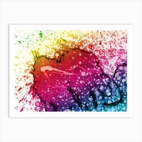 Watercolor Abstraction 5 Art Print