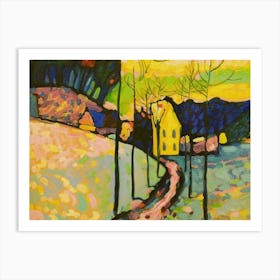 Paul Gauguin Art Prints House On The Hill Art Print