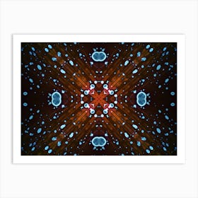 Modern Abstraction Is A Big Explosion Art Print