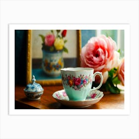 Cup Of Tea Art Print