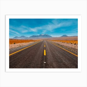 Road To Chile Art Print