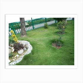 Beautiful Garden By Binod Dawadi Art Print