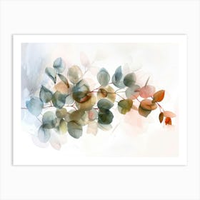 Eucalyptus Leaves 5 Art Print