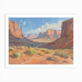 Western Landscapes Monument Valley 2 Art Print