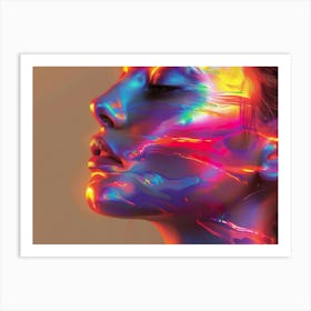 Portrait Of A Woman Art Print