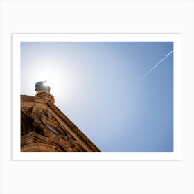 Contrails Art Print