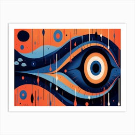 Eye Of The Gods 3 Art Print