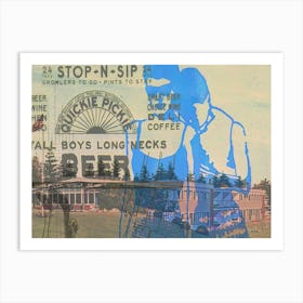 Stop And Sit 2 Art Print