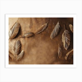 Feathers Stock Videos & Royalty-Free Footage 1 Art Print