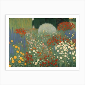 Garden In Bloom Art Print