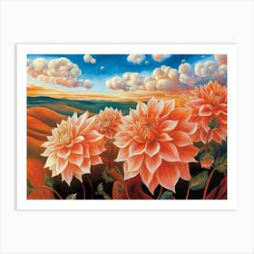 Oh, Dahlia ! 1 Art Print