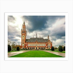 The Peace Palace In The Hague, The Netherlands Art Print