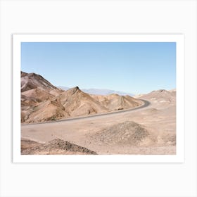 Death Valley Turns Art Print