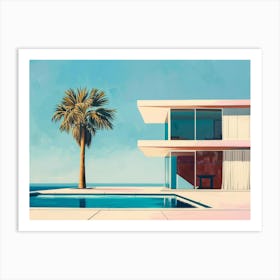 California House 8 Art Print