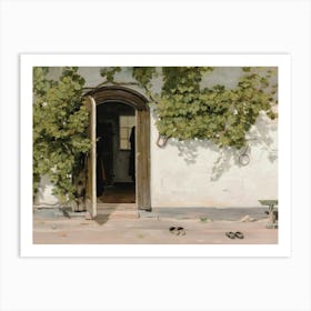 Door To The Garden Art Print