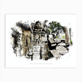 Banteay Chhmar, Northwestern Cambodia, Cambodia Art Print