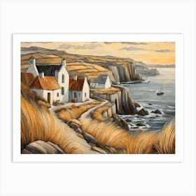 European Coastal Painting (75) Art Print