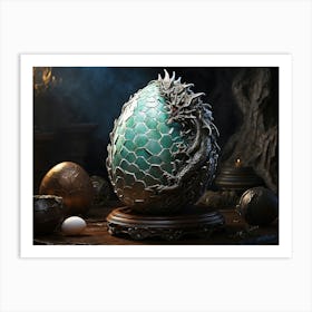 Game Of Thrones Dragon Egg 1 Art Print