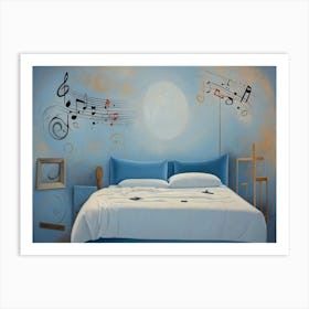 Music Notes Art Print