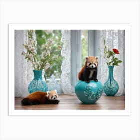 Red Panda Art Print