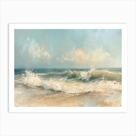 Coastal Impression Dynamic Waves2 Art Print