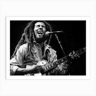 Bob Marley Art Print