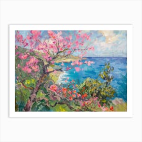 Blossoming Cherry Tree 3 Art Print