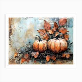 The Pumpkin Harvest 19 Art Print