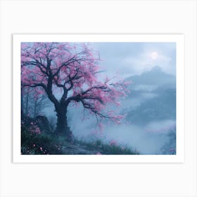 Cherry Blossom Tree 3 Art Print