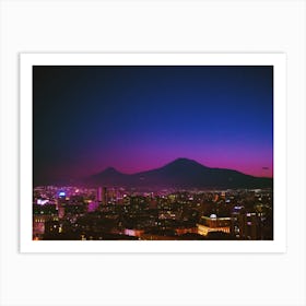 Ararat at night Art Print